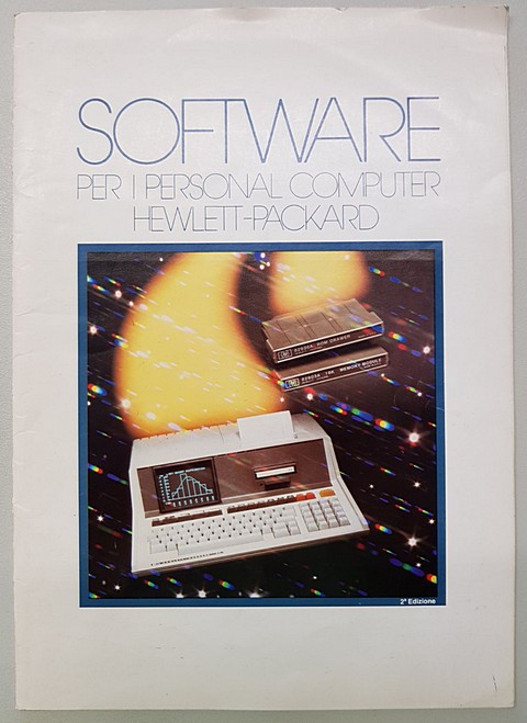Libro di 15 pagine Software per i personal computer hewlett-packard