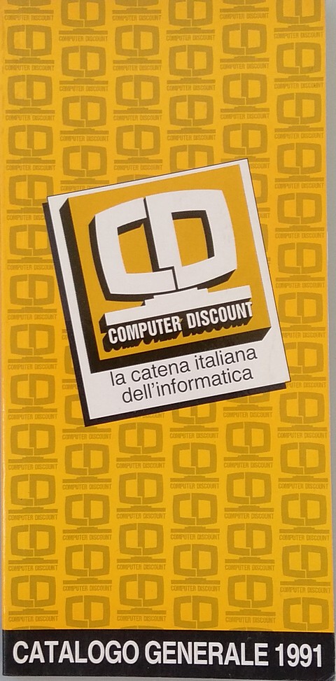 Libro di 230 pagine Computer discount catalogo generale 1991