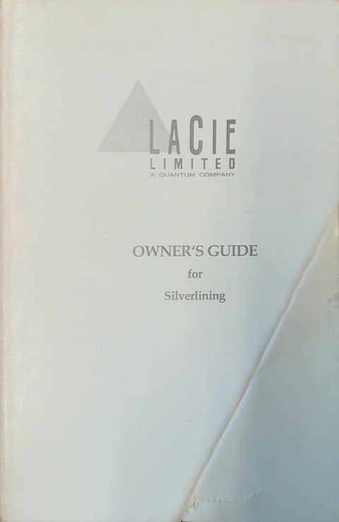 Manuale di 200 pagine Silverlining guida utente LA CIE