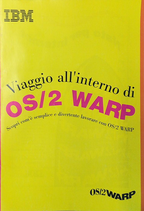 Libro di 33 pagine viaggio all'interno di OS/2 warp
