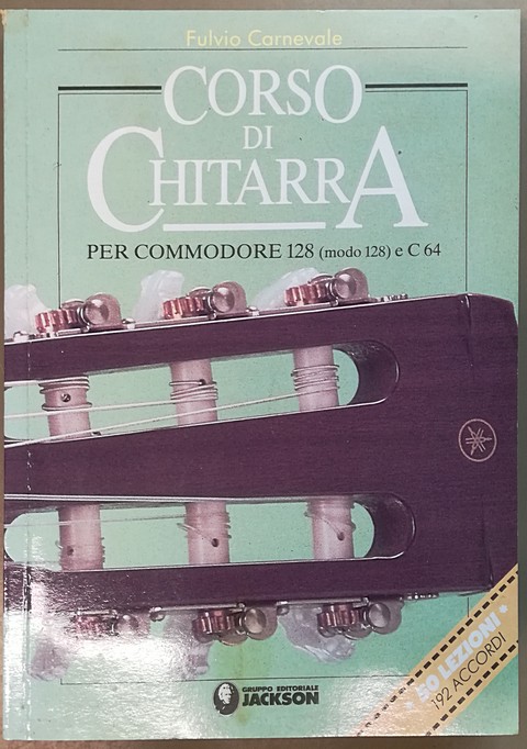 Libro di 91 pagine corso di chitarra C64/C128