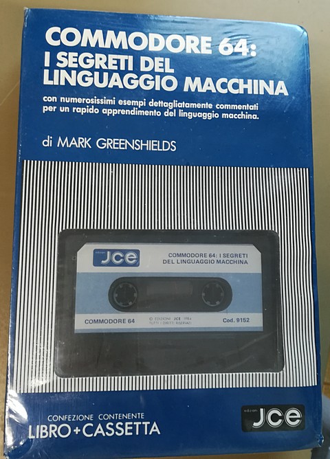 Libro di 200 pagine Commodore 64 i segreti del linguaggio macchina