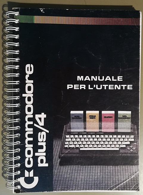 Manuale di 230 pagine commodore plus/4 manuale per l'utente