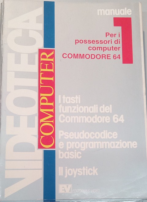 Libro di 30 pagine Videoteca computer