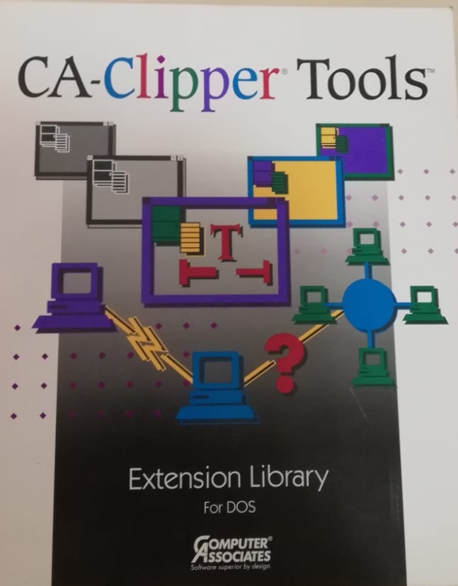 Software di 800 pagine CA-Clipper TOOLS v.5.0 Extension library for DOS