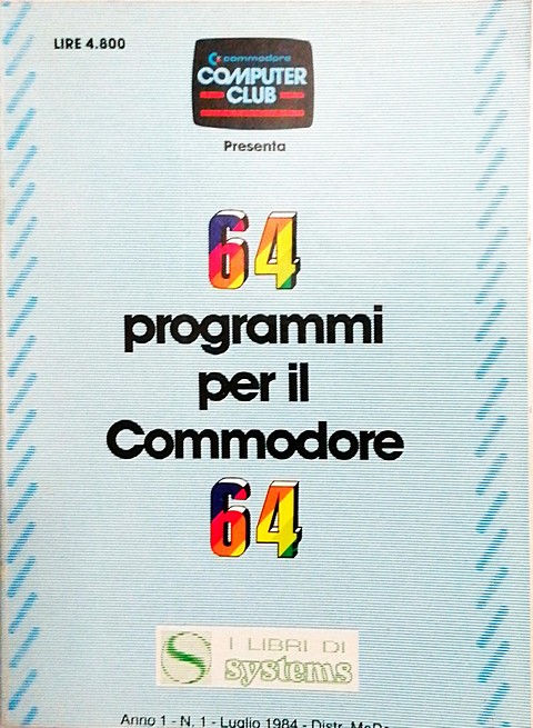 64 programmi per il commodore 64