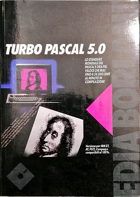 Manuale di 294 pagine Turbo Pascal 5.0