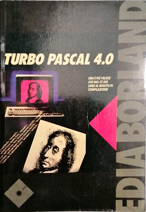 Manuale di 344 pagine Turbo Pascal 4.0